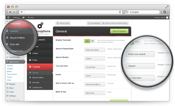 Built-in Translator