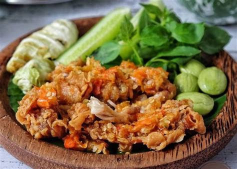 resep ayam geprek istimewa  dijamin bikin nagih