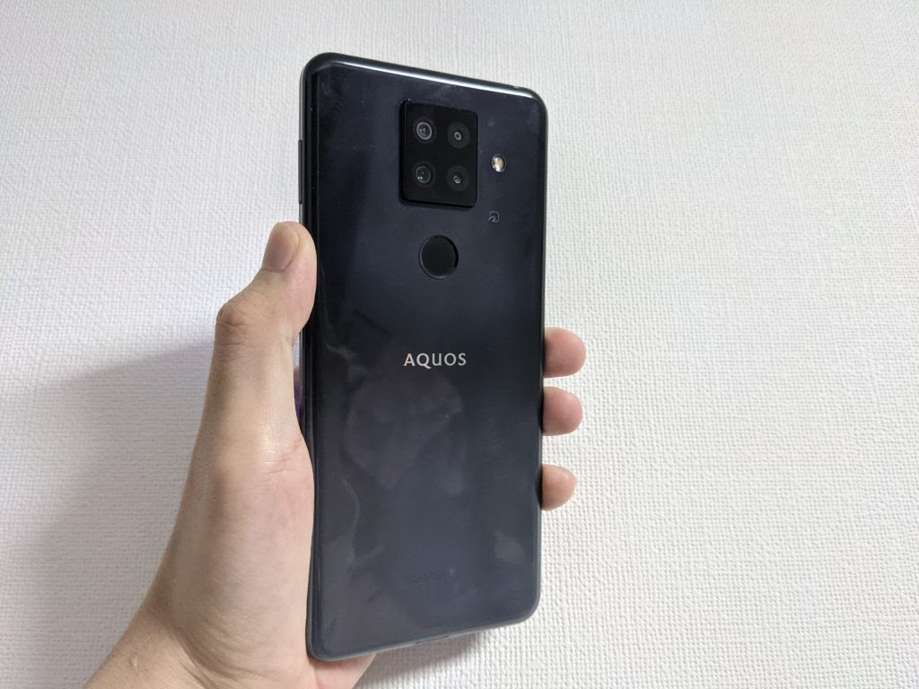 Aquos Sense4 Plusの開封レビュー シムズマート