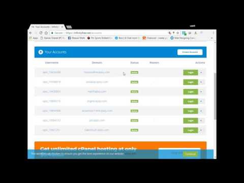 Foto free unlimited web hosting cpanel 11