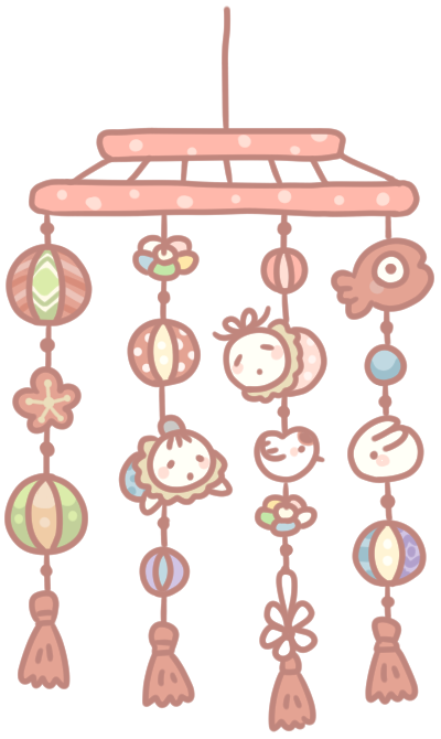 つるし雛のイラスト かわいいフリー素材が無料のイラストレイン