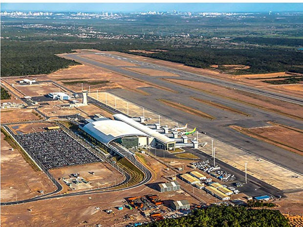 Potencial de desenvolvimento do aeroporto é visto como fator positivo pelo governo do RN para atrair hub (Foto: Canindé Soares/G1)