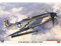 Hasegawa 1/32 P-51D MUSTANG w/ROCKET TUBES (08244) English Color Guide & Paint Conversion Chart - i0