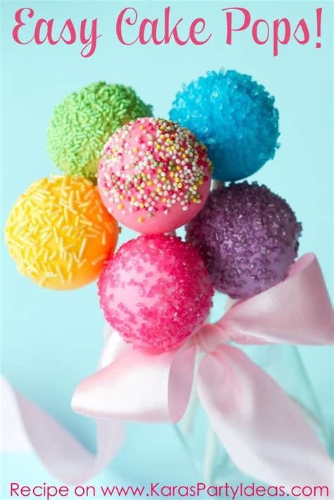 easy cake pop recipe diy recipes cake pops cake