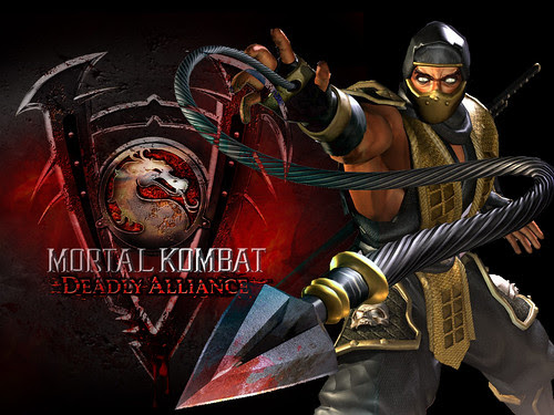 mortal kombat scorpion. mortal kombat scorpion logo