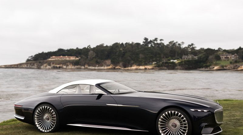 2017 Monterey - Vision Mercedes-Maybach 6 Cabriolet Concept