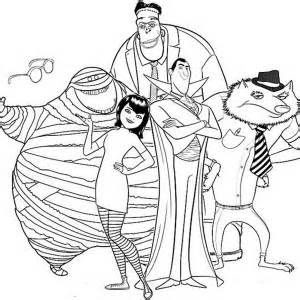 Hotel Transylvania Coloring Pages