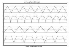 Tracing lines worksheets pdf for preschool. line tracing preschool tracing tracing worksheets