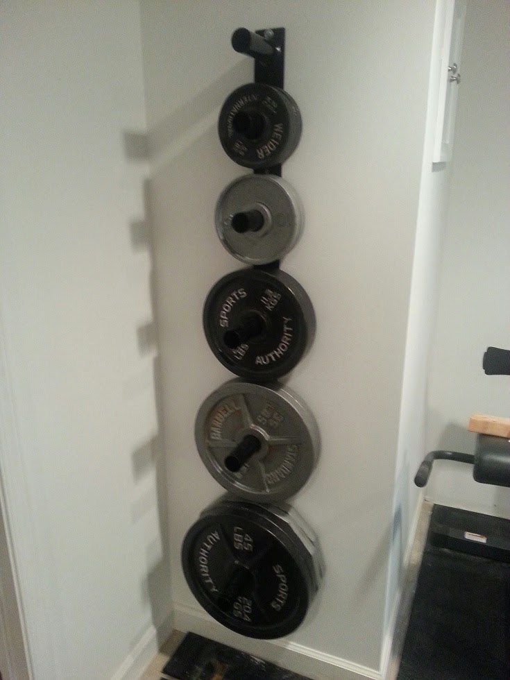 Wall Mounted Weight Storage: Need a little input ...