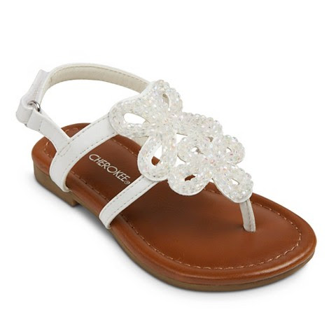Toddler Girl's CherokeeÂ® Jumper Thong Sandals - Assorted Colors ...