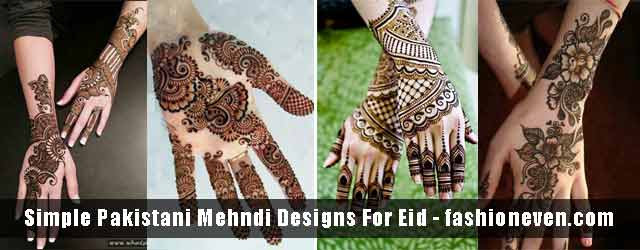 Simple Pakistani Mehndi Designs For Eid 21 22 Fashioneven