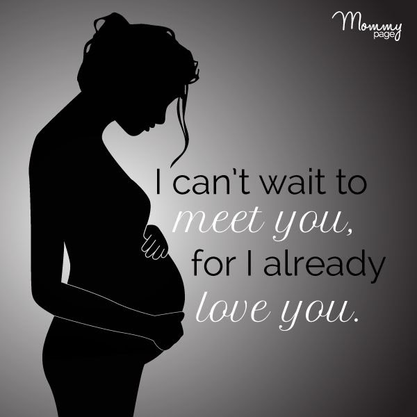 I Can T Wait To Meet You For I Already Love You Picture Quotes