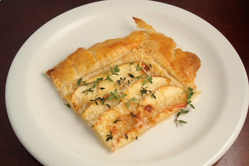 Apple and Gruyere Tart