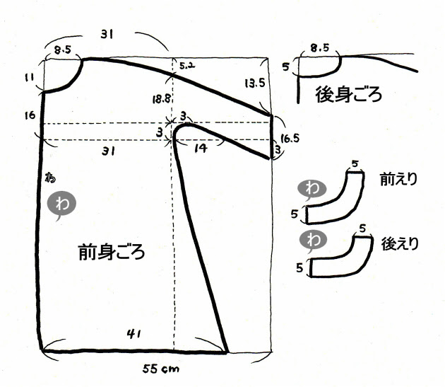 シンプルで簡単なワンピースを作る 少ない服で着回す 少ない物ですっきり暮らす