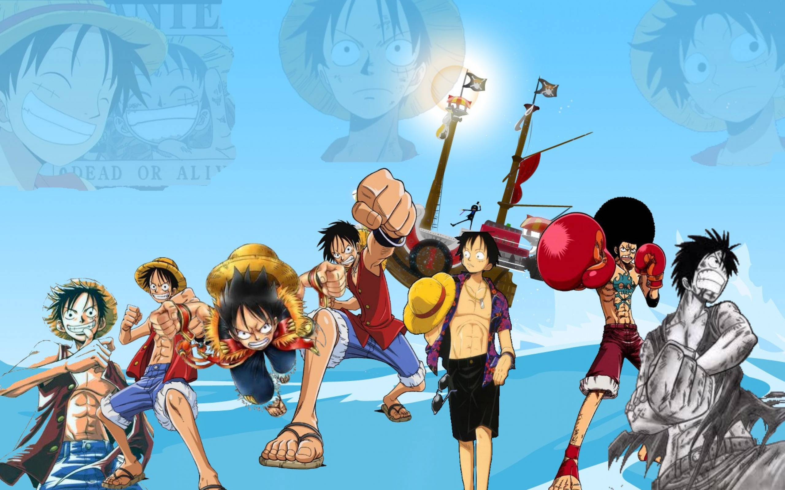 One Piece Luffy Wallpapers - Wallpaper Cave