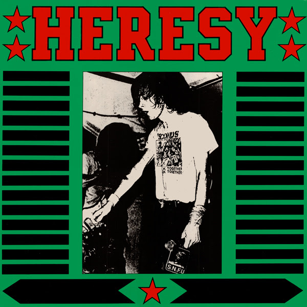 Heresy - Split LP Concrete Sox 1987