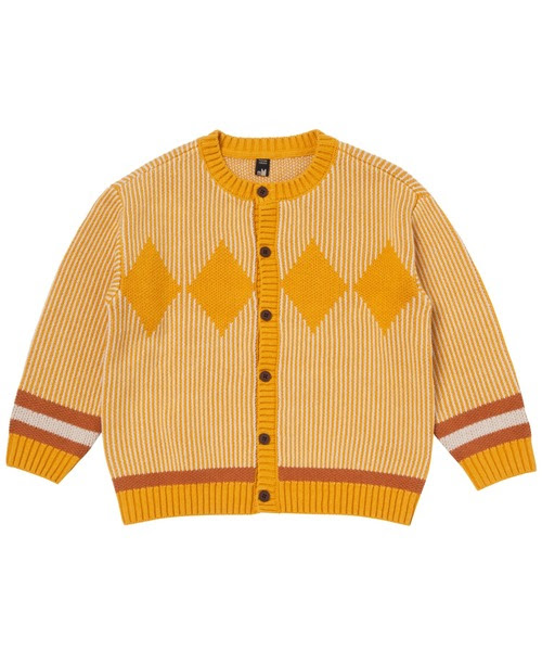 トップスアーガイルデザインニットカーディガン カーディガン ボレロ Moimoln モイモルン のファッション