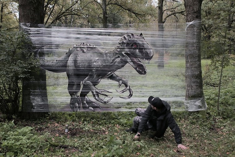 art funny spray paint animals - 4400645