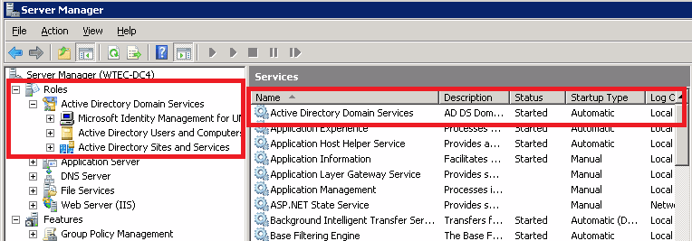 Figure 2. In Windows Server 2008, AD was moved into a service, which meant ADDS needed to be installed before running DCPromo.