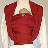DIDYMOS Babytragetuch, Welle rot Gr. 7