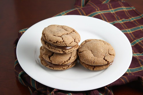 Nutella Sandwich Cookies