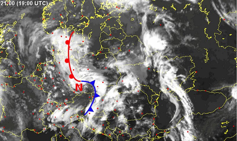 pogoda mapa satelitarna Aktualności   krótko i długoterminowa prognoza pogody dla Polski 