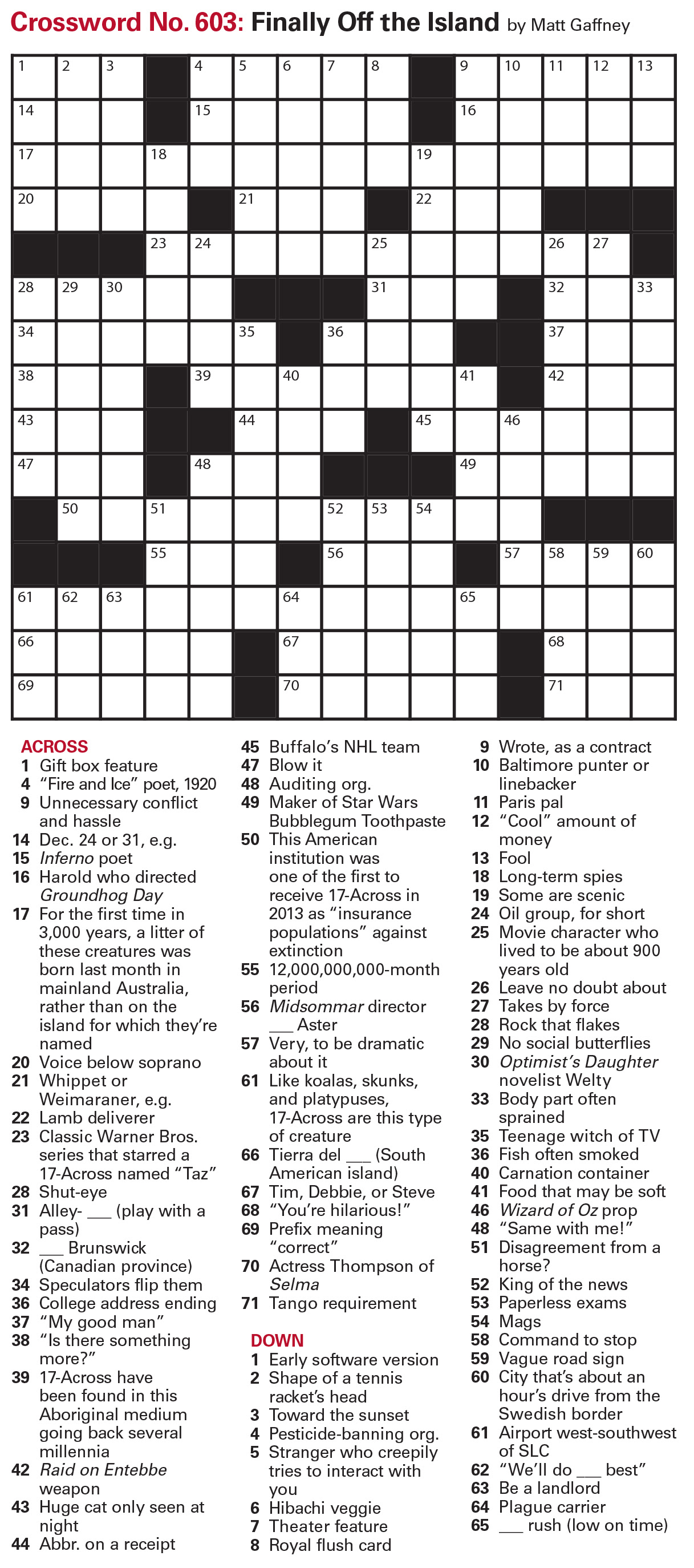 puzzles printable crossword and sudoku issue june 11 2021 the week