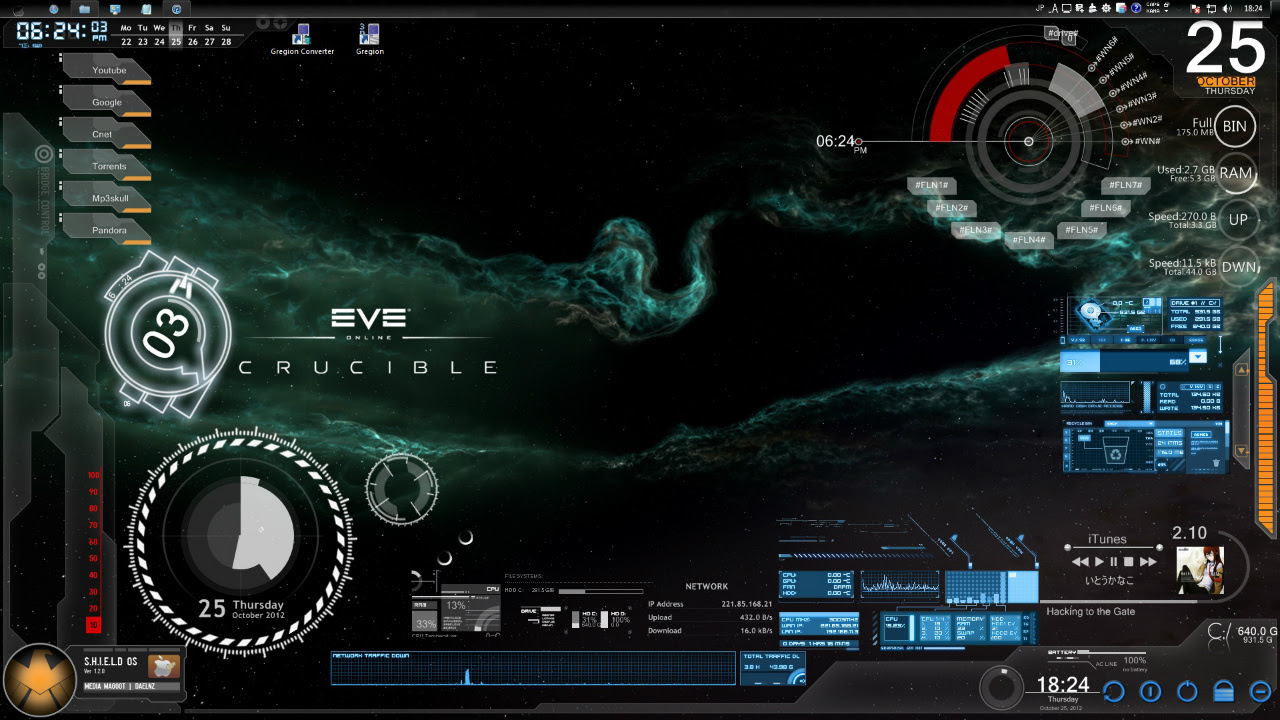 デスクトップ改造2 Virtual And Reality