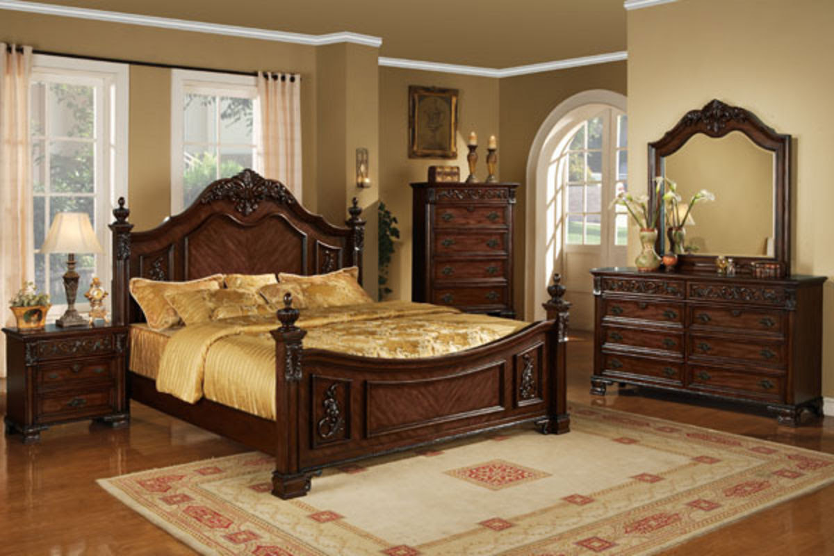 Lamont Queen Bed, Dresser with Mirror, Chest, Nightstand ...