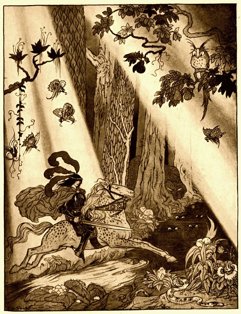 Sidney Sime - We Would Gallop Through Africa (1910)