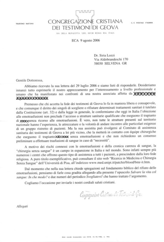Correttezza in via della Bufalotta 1281 - Infotdgeova -LiberaMente-