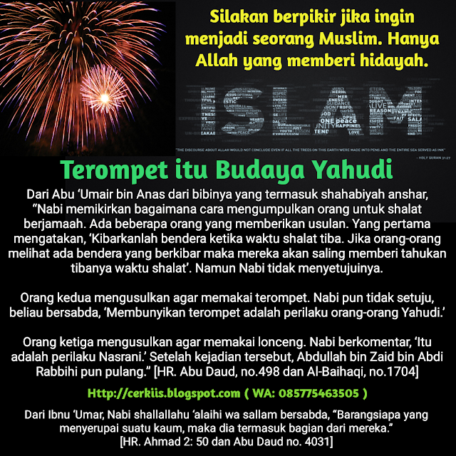 Terompet itu Budaya Yahudi