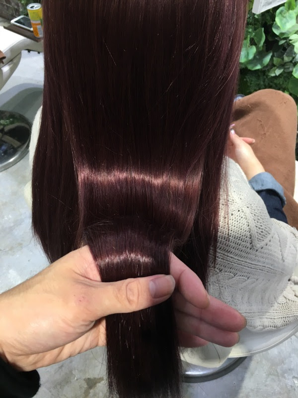 目立ってなんぼ 韓国アイドルみたいなピンクバイオレットカラー ミネコラ質感矯正 などヘアケア トリートメントに特化した渋谷の美容室セルサスの公式サイトです