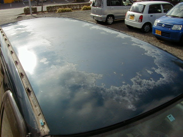 またまたルーフ修理 佐賀の自動車板金塗装プロショップ 小林ボデー工業