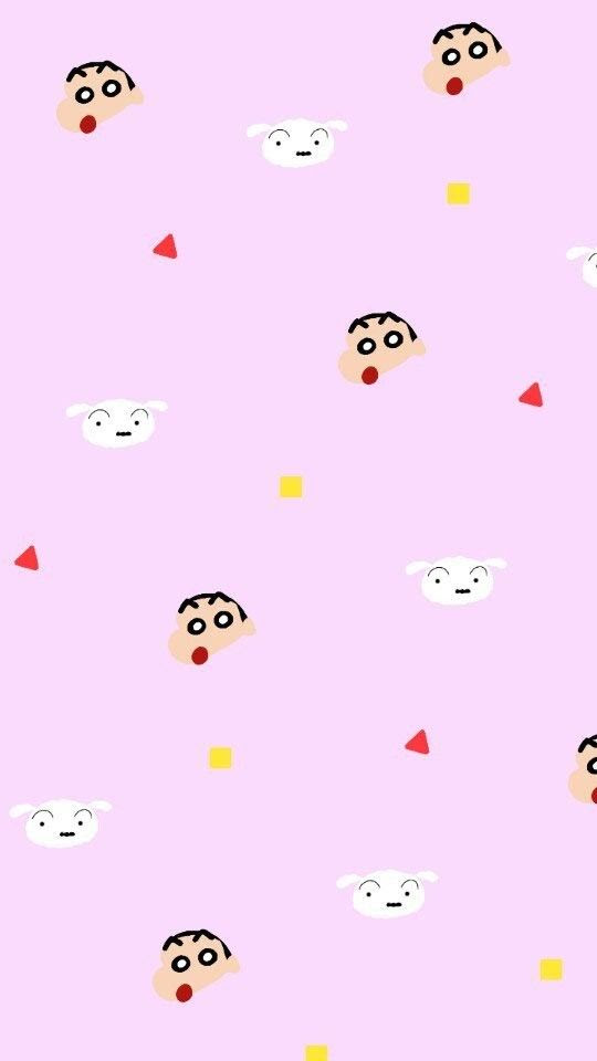 画像をダウンロード かわいい イラスト おしゃれ 壁紙 クレヨン しんちゃん