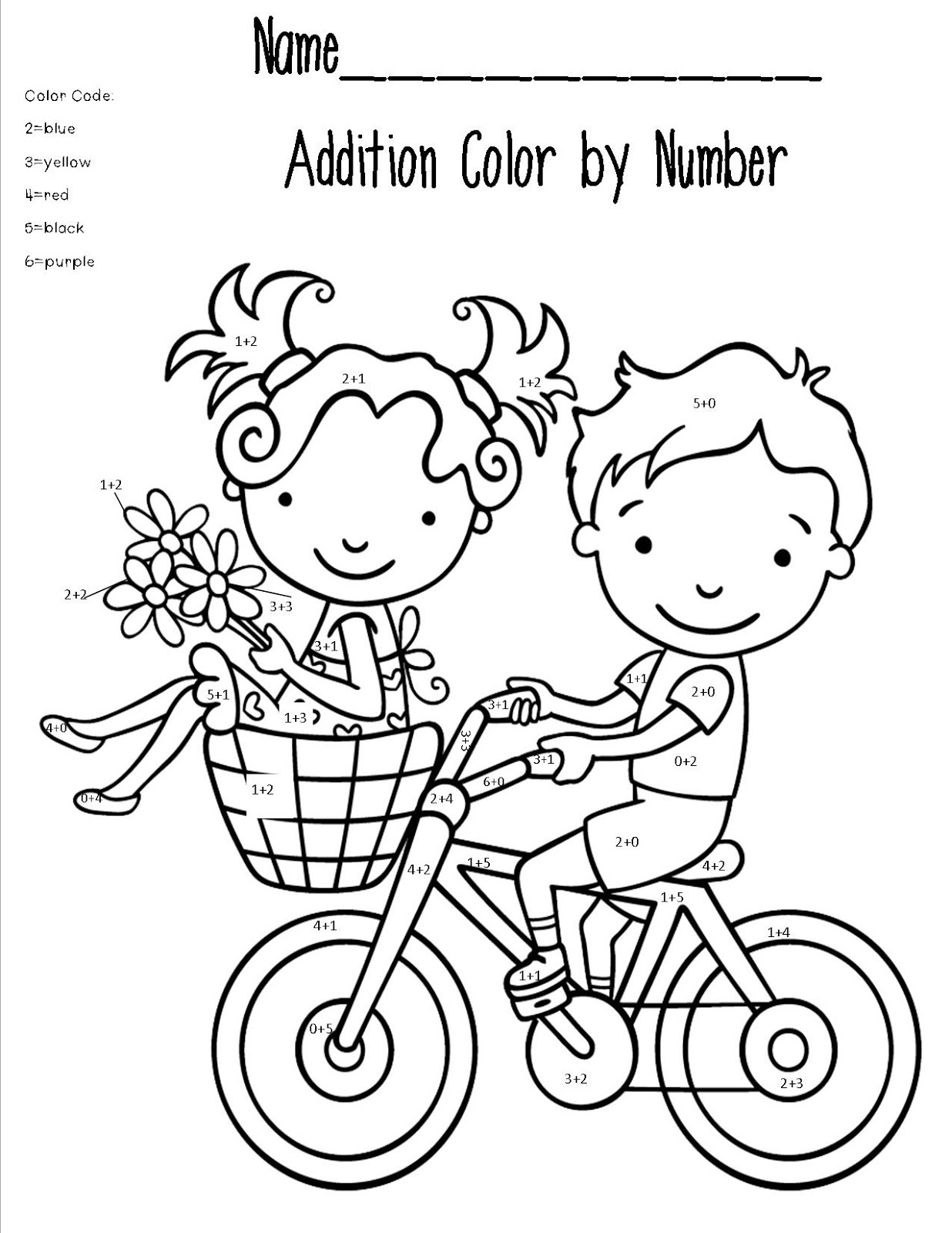 Free Printable Math Coloring Pages for Kids - Best Coloring Pages For Kids