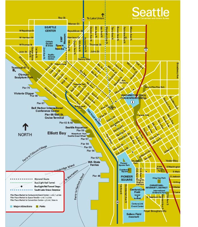 hotels near cruise port seattle wa