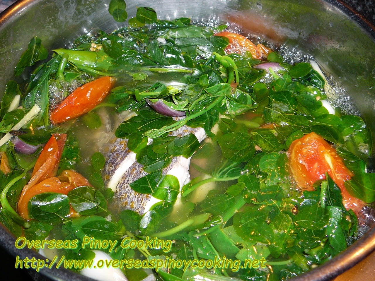 Malaga ken Marungay, Samaral at Malungay - Cooking Procedure