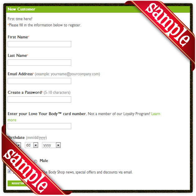 Body Shop – Free Printable Coupons