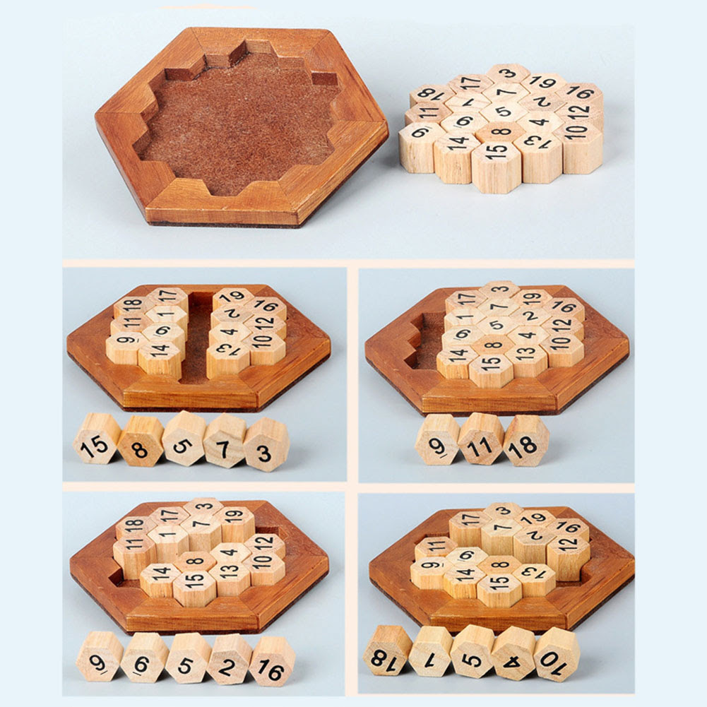 Children Wooden Number Board Kid Brain Teaser Math Game Montessori Educational Plate Toy Kid Intellectual Learning Teaching Aids us387