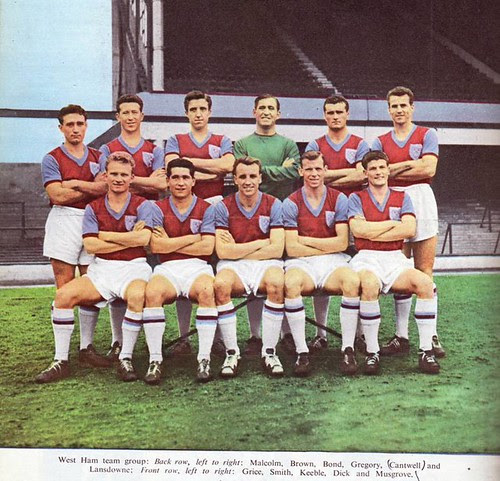 West Ham team 1960