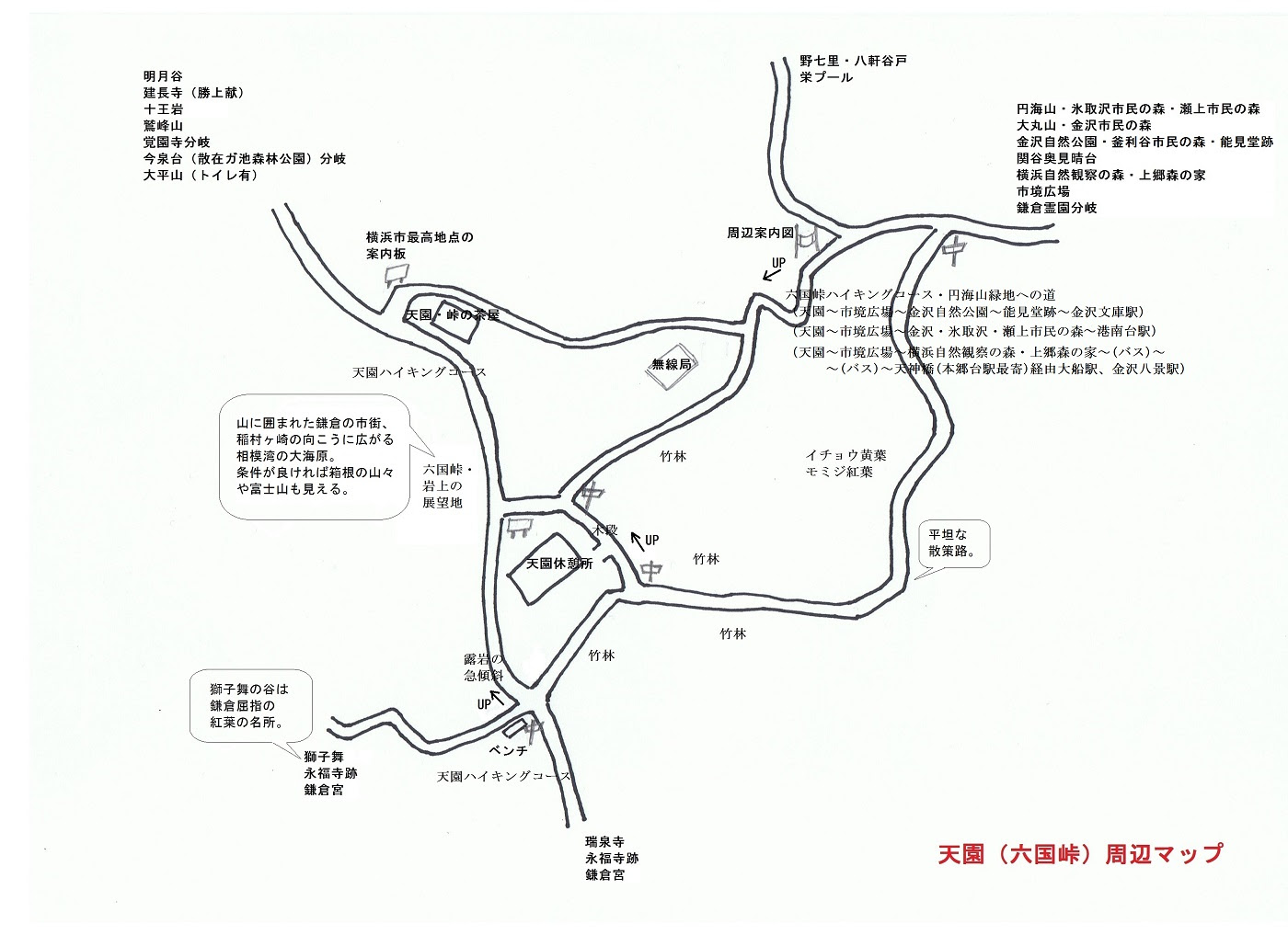 1 北鎌倉駅から天園へ まちへ 森へ