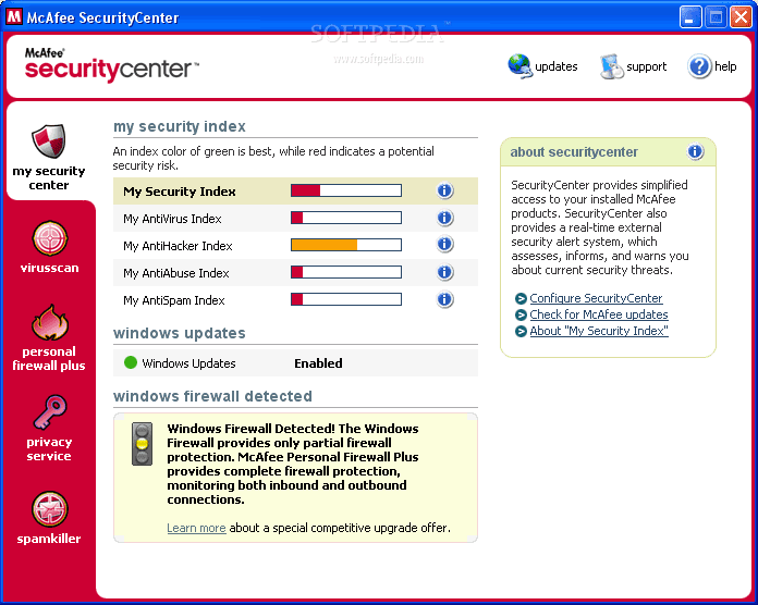 mcafee antivirus enterprise 8.5i