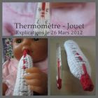 mallette docteur thermomètre crochet tuto DIY