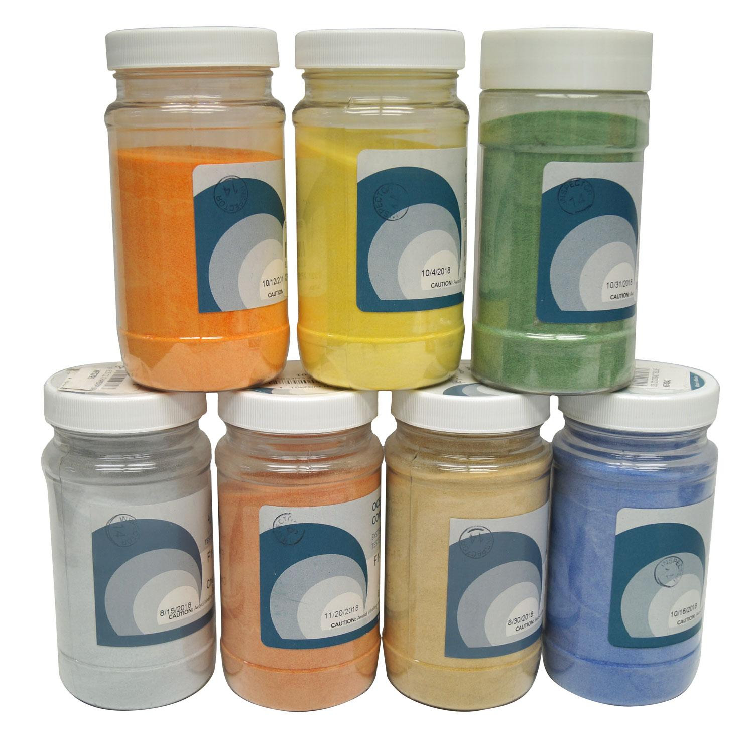 Powder Sampler Pack COE Coarse Frit Powder Sampler Pack COE Coarse Frit
