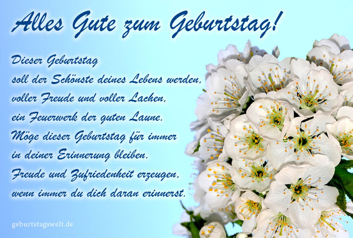 Geburtstagskarten - Kostenlose Vorlagen zum Ausdrucken und Versenden