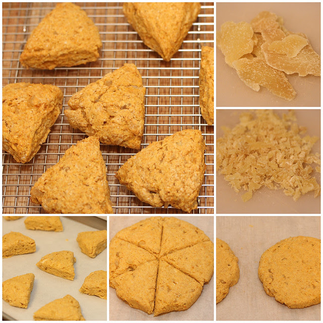 Pumpkin & Ginger Scones