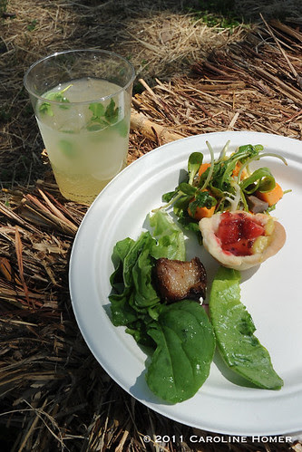 Delicious tidbits at Rain Lily Farm