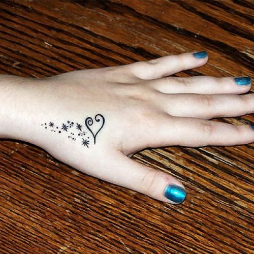 Simple Tattoo Design For Women Hand