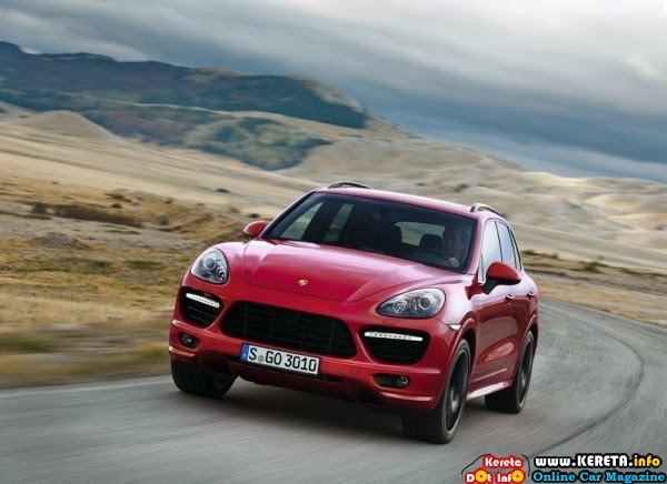 The sporty character of the new Cayenne GTS is evident not only in the